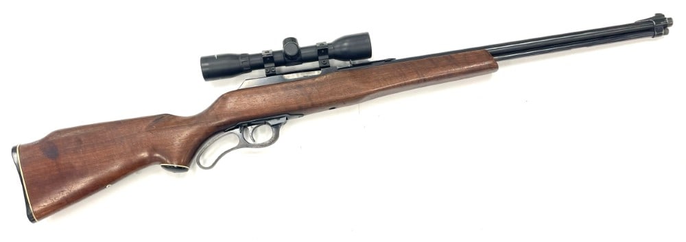 Marlin Model 57 M .22 WMR Lever action Rifle with Scope (1 of 20)