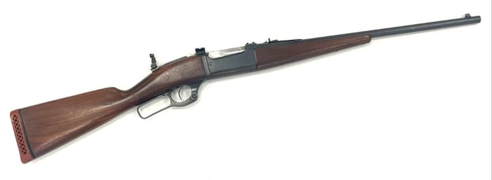 Savage Model 99 .303 Caliber Lever Action Rifle with Peep Sight