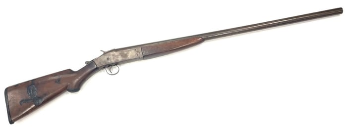 New White Powder Wonder .12 Ga Single Shot Shotgun