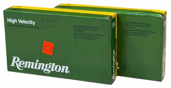40 Rounds Remington High Velocity .375 H&H Magnum Ammo