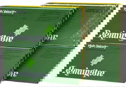 80 Rounds Reloaded Remington High Velocity 350 Rem Mag in Boxes