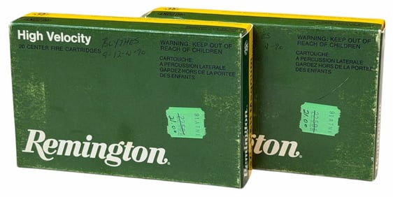 40 Rounds Remington High Velocity 375 H&H Magnum