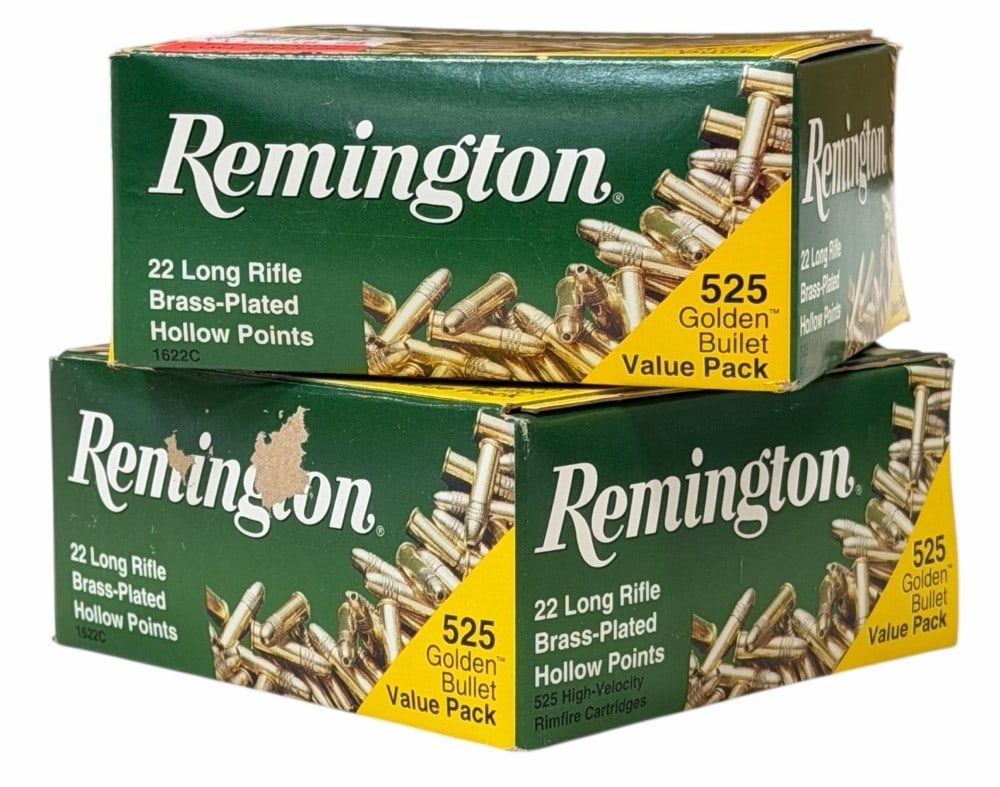1050 Rounds Remington 22 Long Rifle Ammo NIB (1 of 5)