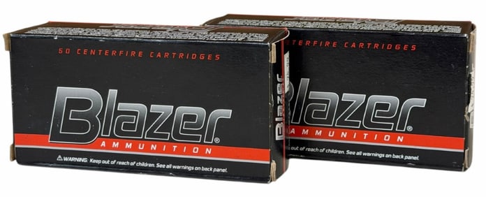 100 Rounds 357 Magnum Blazer Pistol Ammo