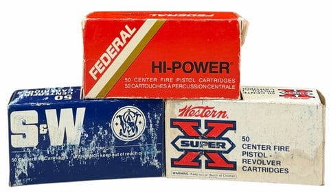 150 Reloaded 357 Magnum Federal, Western, and S&W Pistol Ammo