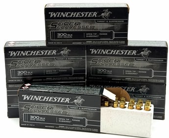 120 Winchester Super Suppressed 300 Black Rifle Ammo NIB