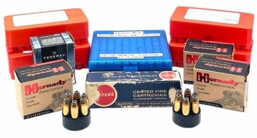 400 Reloaded & Factory Rounds 44 Remington Magnum Ammo