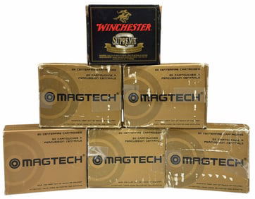 117 Reloaded Winchester & Magtech .454 Casull Ammo in Boxes