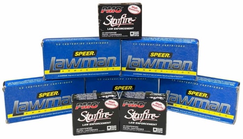 200 Rounds Reloaded Winchester, Remington, Brown Bear & Sellier & Bellot .9mm Ammo