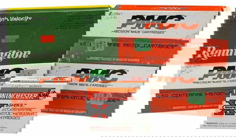 220 Rounds PMC, Remington and Winchester .10mm Ammo in Boxes
