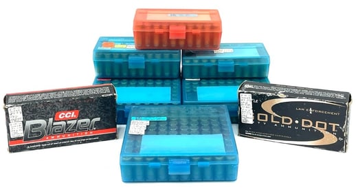 500 Reloaded Rounds .45 Caliber Pistol Ammo