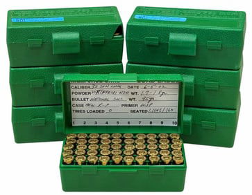 345 Reloaded Rounds .32 S&W Pistol Ammo
