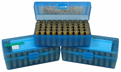 150 Reloaded Rounds .45 Colt Pistol Ammo