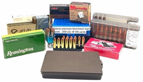 282 Reloaded Rounds of Rifle & Pistol Ammo