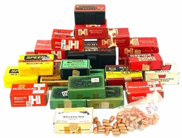 1,488 Hornady, Sierra, Winchester, Norma, Berry And Barns Misc. Caliber Bullets