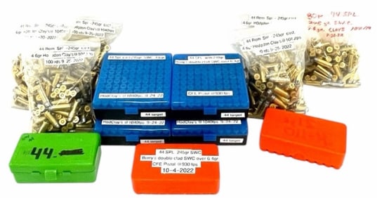 1,124 Reloaded Rounds 44 Special