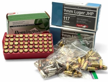 279 Reloaded 9mm Remington & Aguila Pistol Rounds