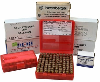 420 Reloaded Rounds .9mm Pistol Ammo