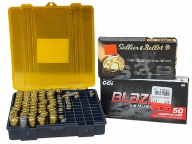 150 Rounds Blazer & Sellier & Bellot .45 Auto Pistol Ammo