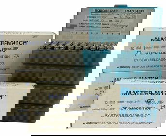 390 Rounds Master-Match .10mm Ammo in Boxes