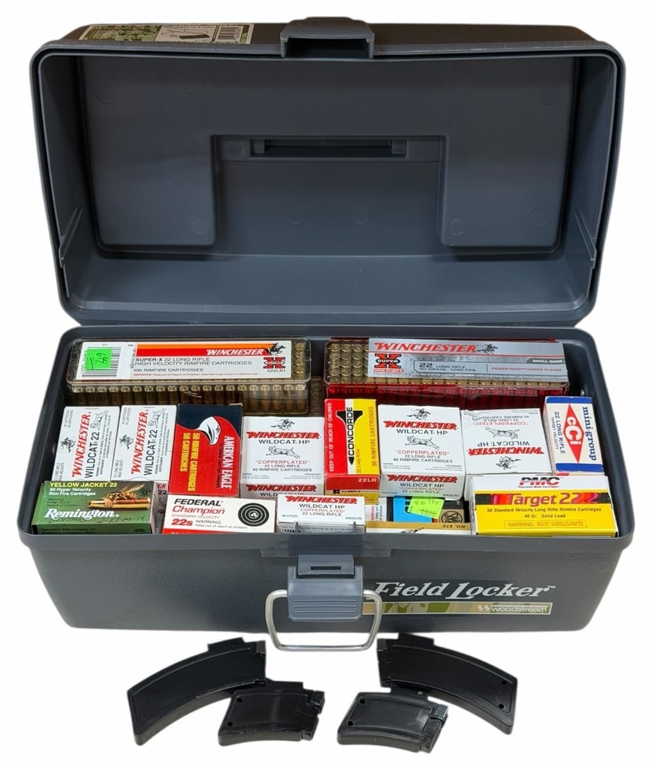 2219 Rounds of Various Brands in 22 LR Stored in Field Locker (1 of 13)