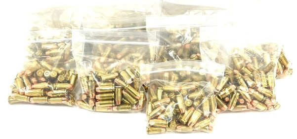500 Rounds Remington-Peters .40 S&W Ammo in Bags
