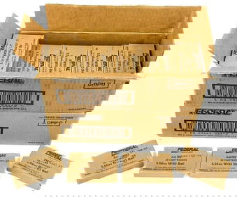 1000 Rounds Federal 5.56mm XM193 Rifle Ammo in Cases