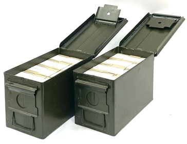 1000 Rounds 7.62 x 39mm Ball Ammo in Cans