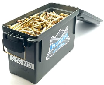 596 Rounds Lake City 5.56mm Ammo In Case