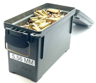 549 Reloaded Rounds 5.56mm Rifle Ammo In Case