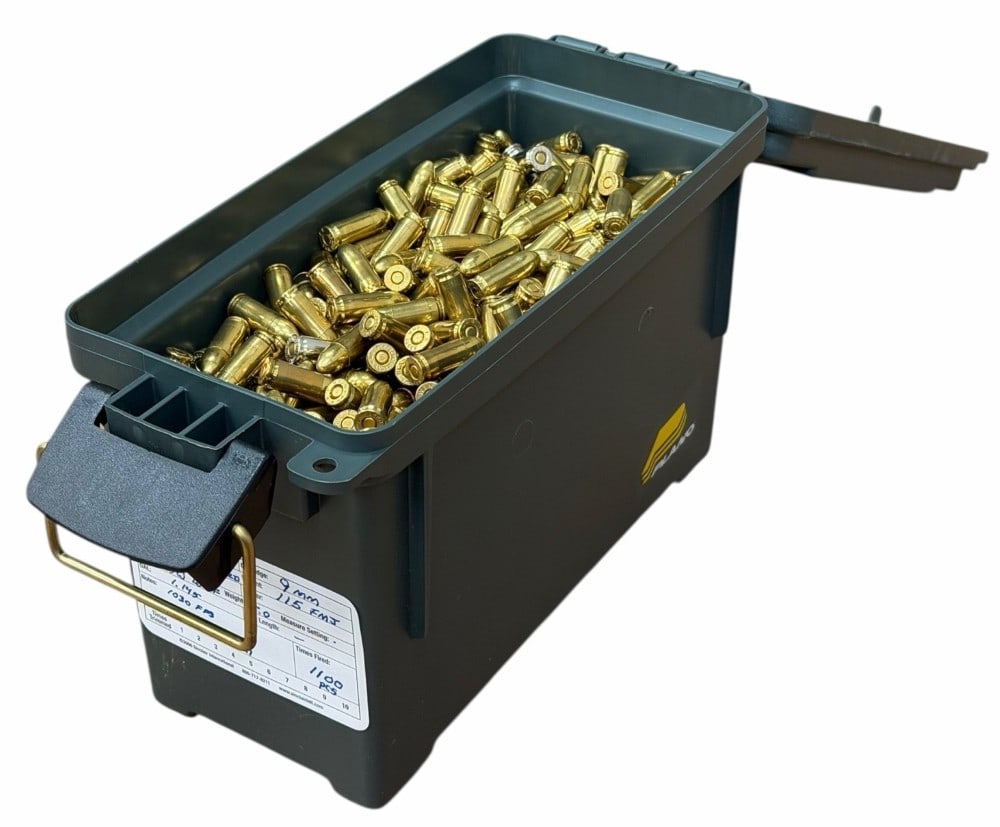 1017 Reloaded 9mm Montana Gold Federal Ammunition in Ammo Box (1 of 5)