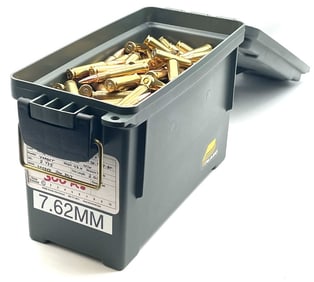 296 Reloaded Rounds 7.62mm Rifle Ammo In Case