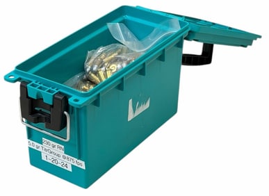 387 Reloaded Rounds 45 ACP Pistol Ammo In Case