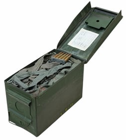 385 Rounds of 7.62mm M80 Military Ball Ammo in Ammo Can
