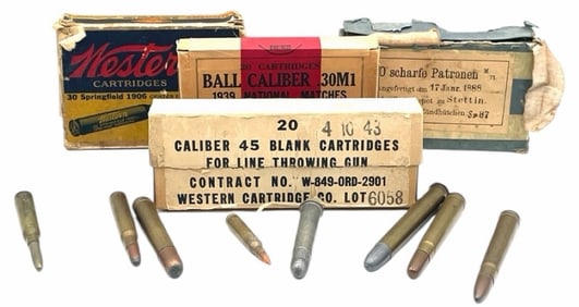 61 Reloaded & Factory American and German Rifle Ammo