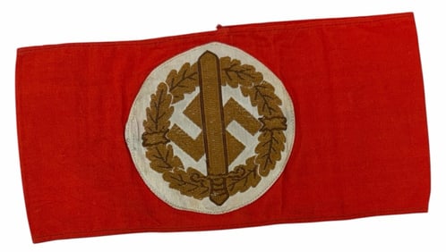 WWII German SA Sports Armband with RZM Tag