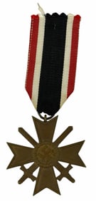 WWII German 1939 War Merit Cross 2nd Class with Ribbons