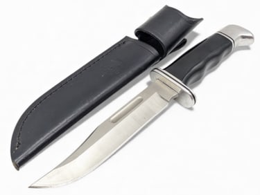 Buck 119 Special 75th Anniversary Fixed Blade Knife w/ Sheath