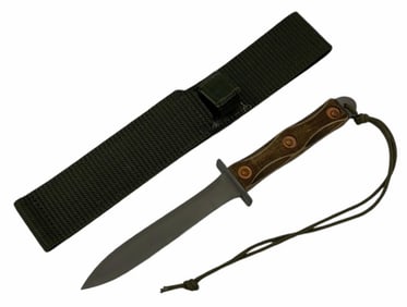 Ek Commando Fixed Blade Knife With Nylon Sheath