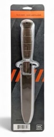 NIB Glock Dark Earth Field Knife w/ Sheath