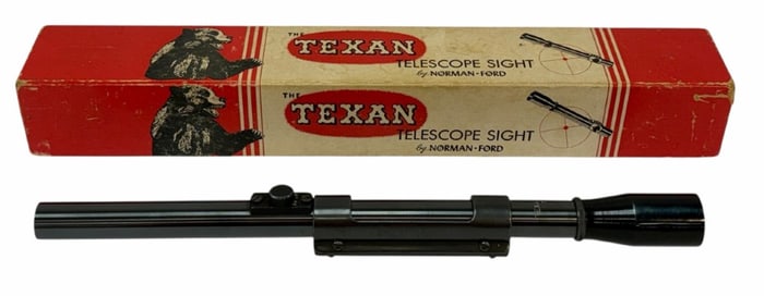 Norman Ford The Texan Telescope Sight in Box