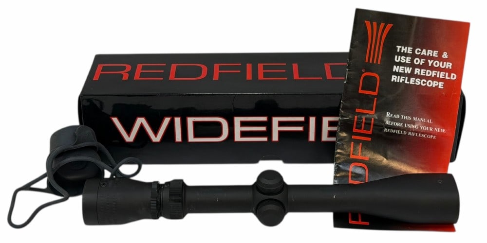 Redfield Widefield 3-9 x 27-36mm Black Matte Scope in Box: Update