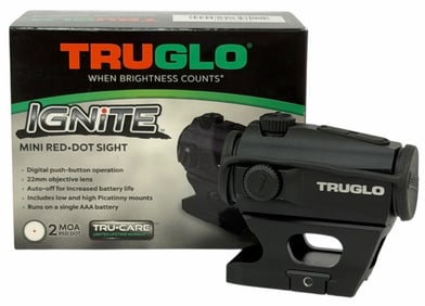 TruGlo Ignite Mini Red Dot Sight NIB
