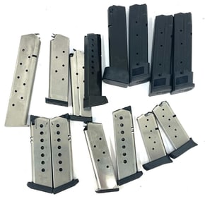 Group of Sig Sauer P210, P220 P226 and P320 Magazines