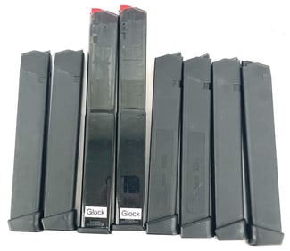 Group of Glock 30 Round Magazines for 9mm Ammo