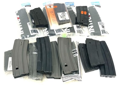 Collection of Ruger Mini 14 .223 Caliber Magazine