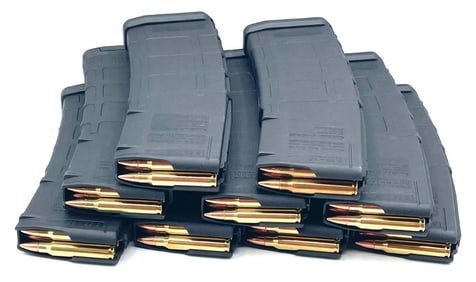 270 Rounds Lake City .223 Caliber in Magazines.