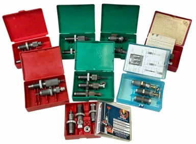 Very Nice Group of Reloading Dies Bonanza, RCBS, Dillon, and Lee