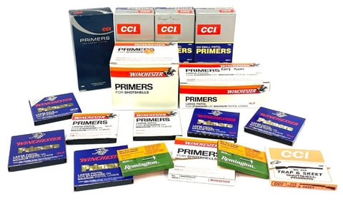 6000 Winchester, CCI, & Remington Pistol and Rifle Primers