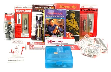 Various Brands of Reloading accessories And Books